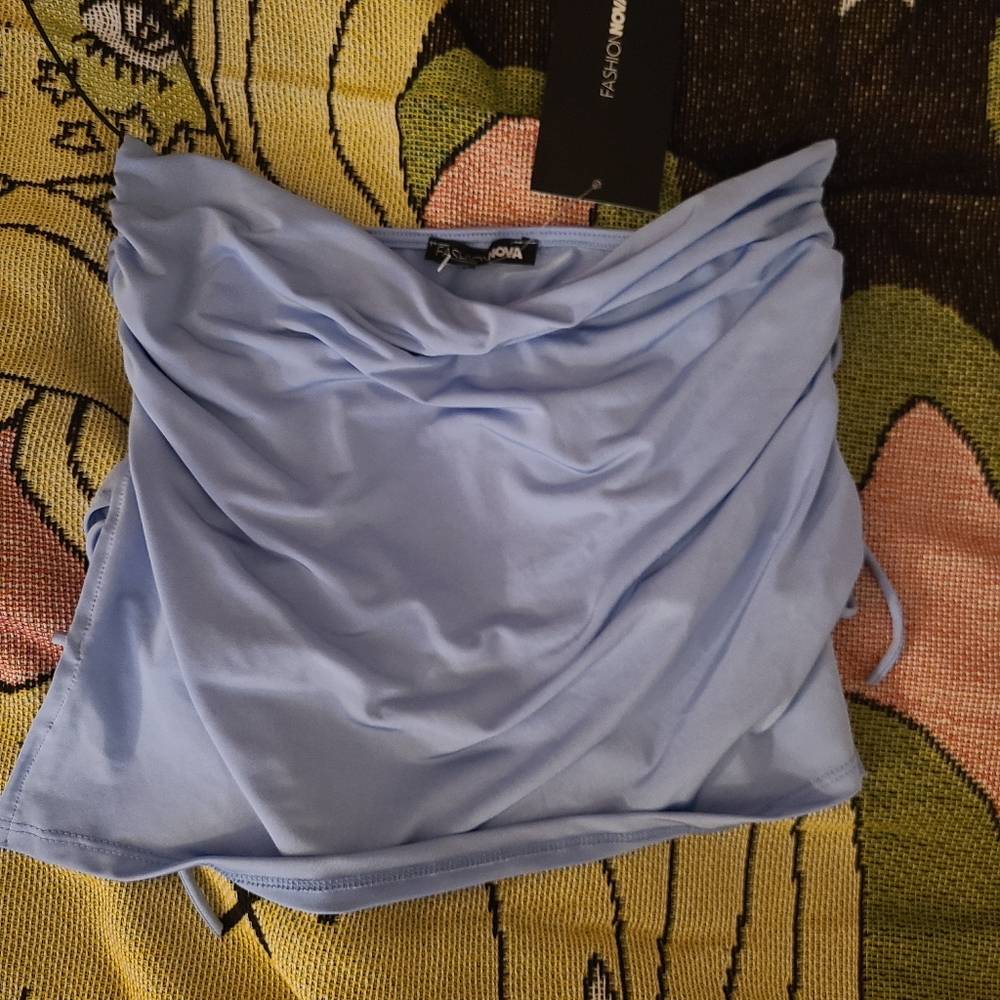 Fashionnova blue top